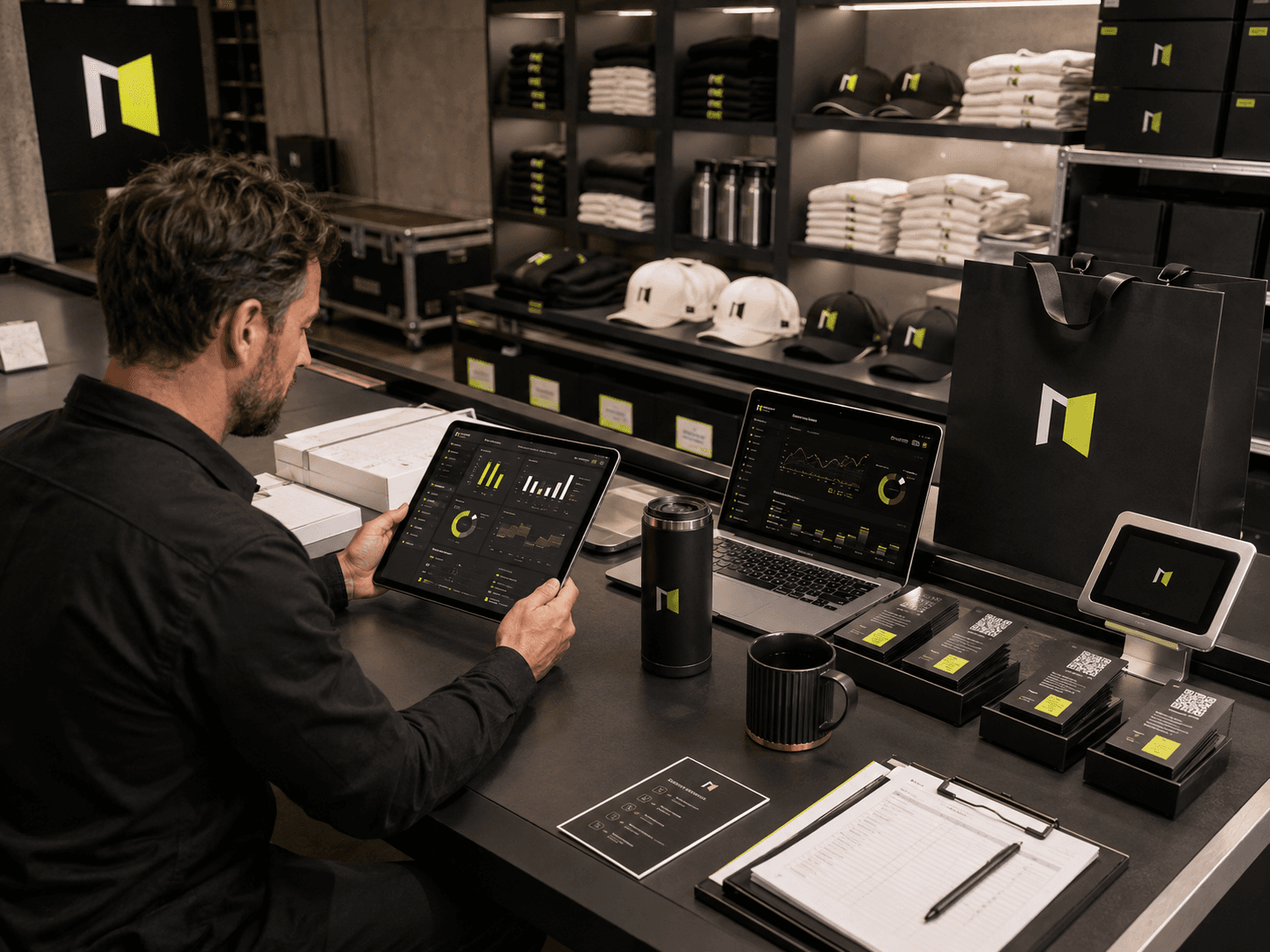 MuseVend activation operations desk monitoring consented engagement, redemption, and inventory signals