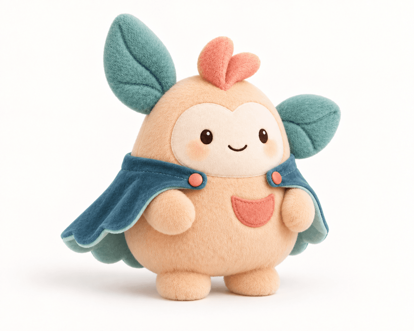 The avatar interpreted as a plush companion