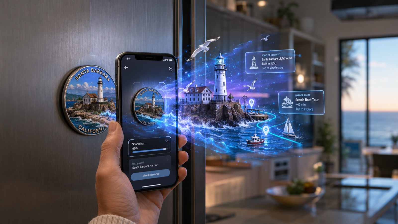 AR Magnets — A city on your fridge — brought to life.