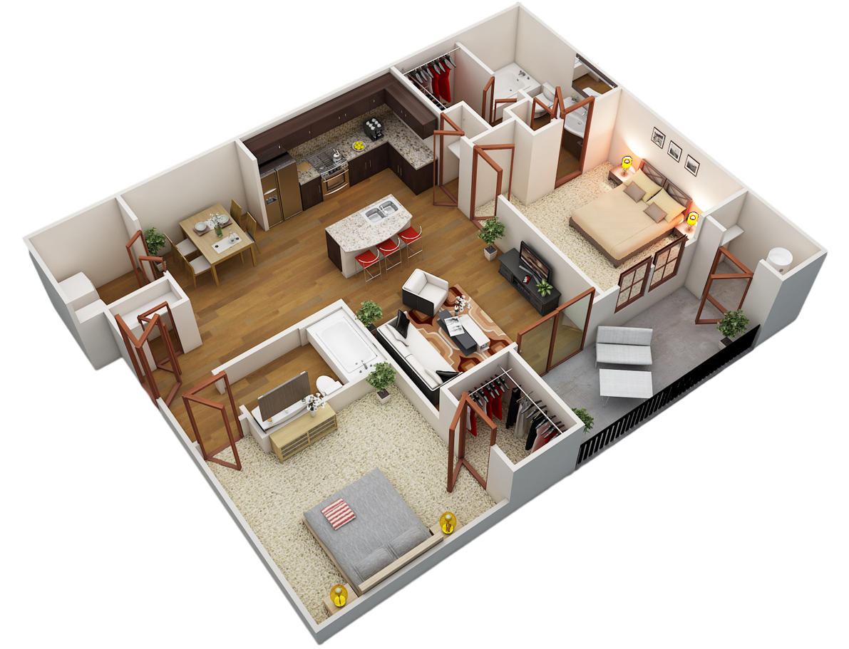 Two bedroom
